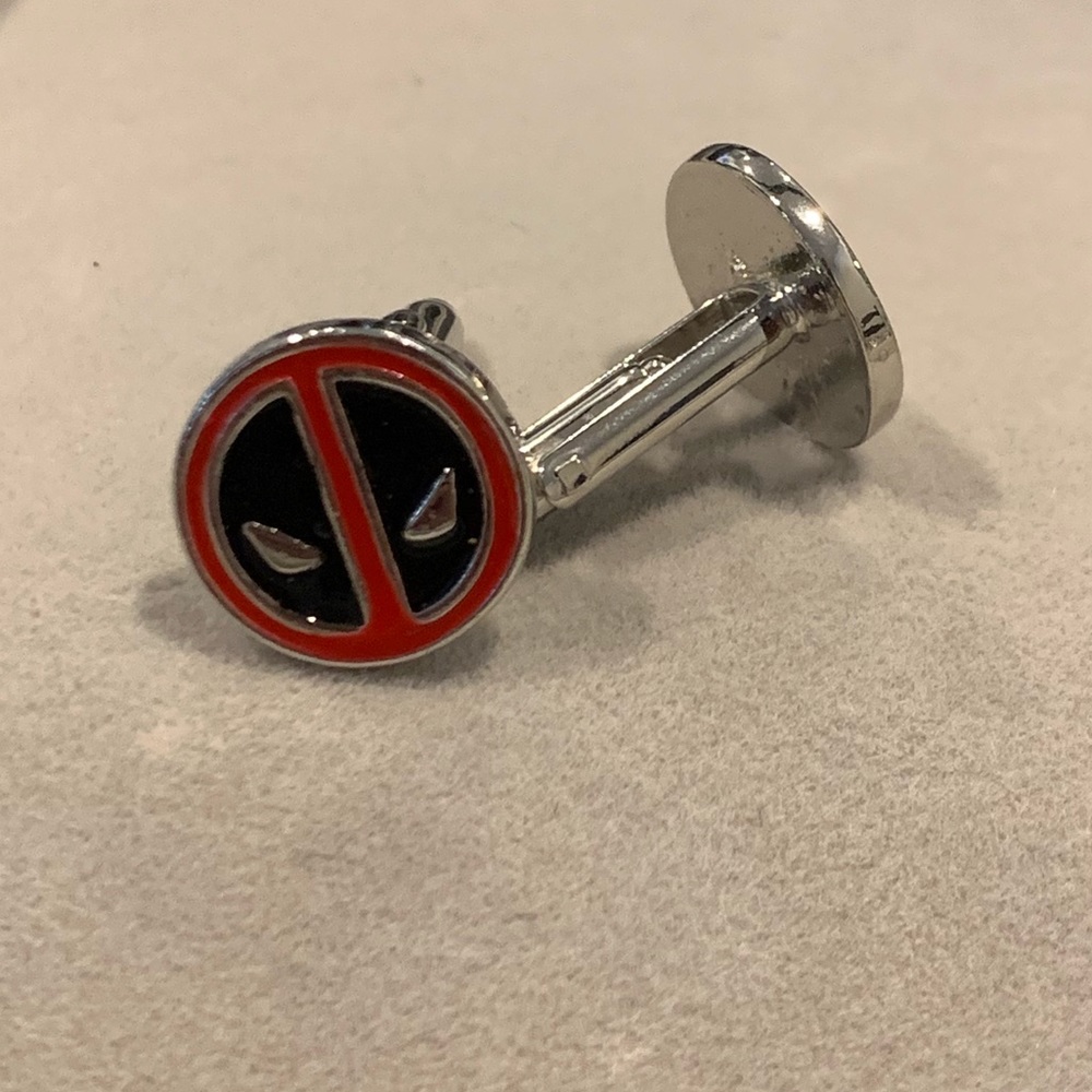 Deadpool Cufflinks NWOT
